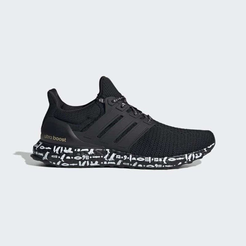 Adidas ultra boost 2.0 black gold best sale